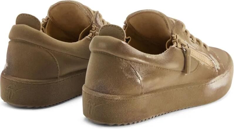 Giuseppe Zanotti Gail suède sneakers Beige - Foto 3