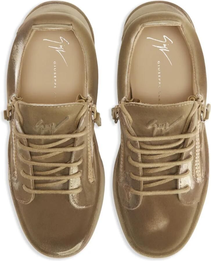 Giuseppe Zanotti Gail suède sneakers Beige - Foto 2
