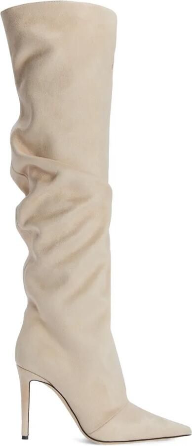 Giuseppe Zanotti Gala overknee laarzen Beige
