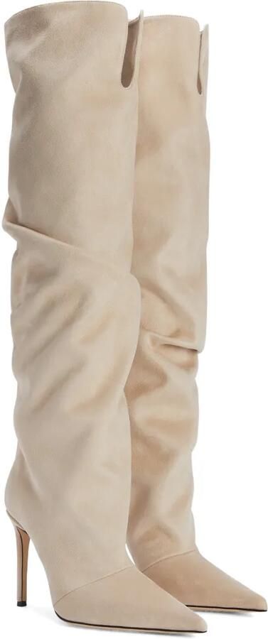 Giuseppe Zanotti Gala overknee laarzen Beige - Foto 4