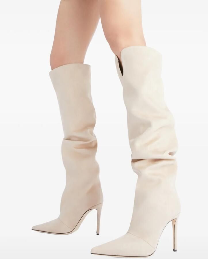 Giuseppe Zanotti Gala overknee laarzen Beige - Foto 3