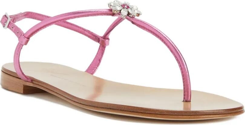 Giuseppe Zanotti Geltrude sandalen verfraaid met kristallen Roze - Foto 3