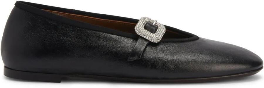 Giuseppe Zanotti Georgia ballerina's met strik Zwart