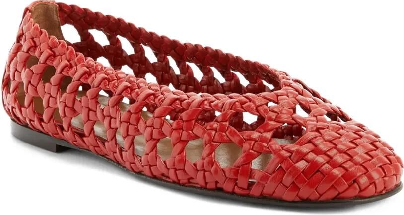 Giuseppe Zanotti Georgia Cage ballerina's Rood - Foto 5
