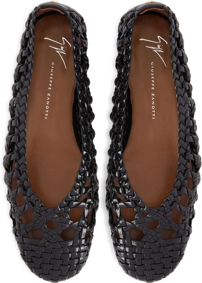 Giuseppe Zanotti Georgia Cage ballerina's Zwart - Foto 3