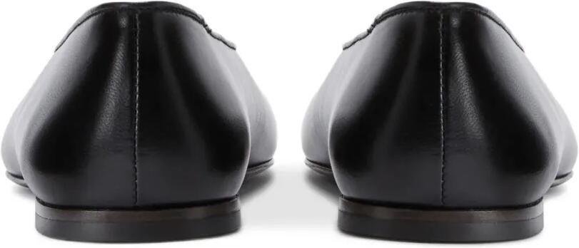 Giuseppe Zanotti Georgia leren ballerina's Zwart - Foto 3
