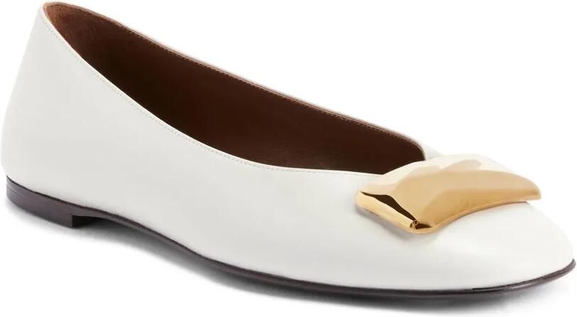 Giuseppe Zanotti Georgia Stone ballerina's Wit - Foto 5