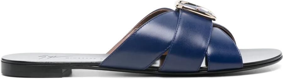 Giuseppe Zanotti Geraldhine slippers Blauw