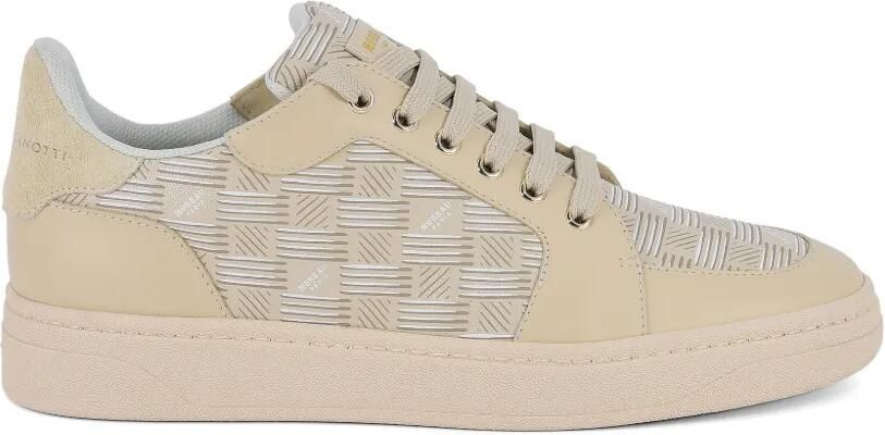 Giuseppe Zanotti GZ Biarritz sneakers met monogramprint Beige