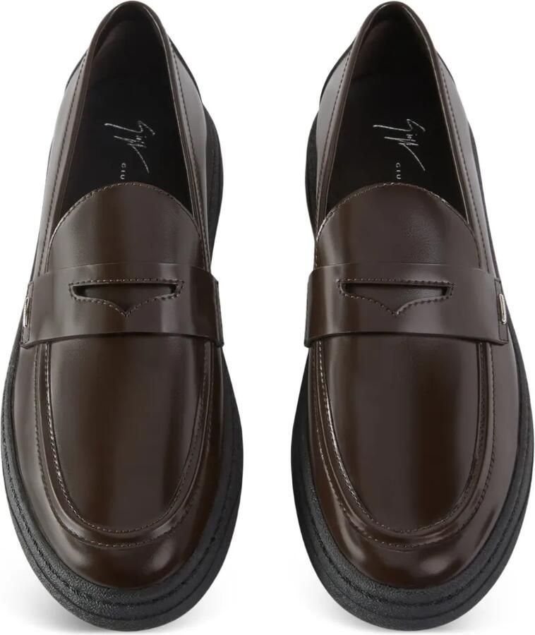 Giuseppe Zanotti GZ Boulevard loafers Bruin - Foto 2