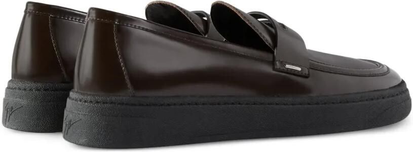 Giuseppe Zanotti GZ Boulevard loafers Bruin - Foto 3