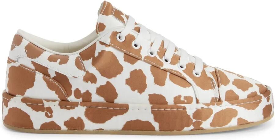 Giuseppe Zanotti GZ-City sneakers met koeprint Bruin