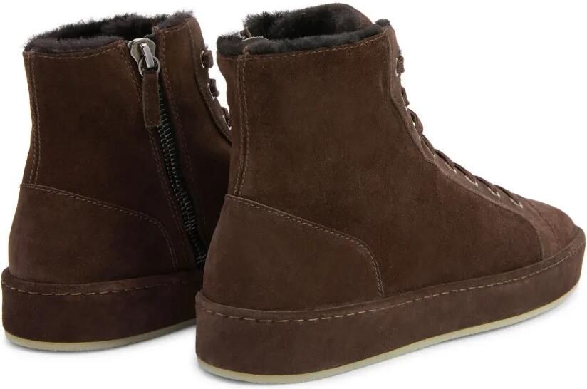 Giuseppe Zanotti GZ-City suède high-top sneakers Bruin - Foto 3