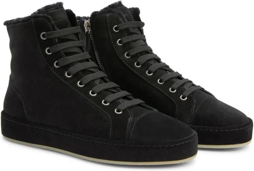 Giuseppe Zanotti GZ-City suède high-top sneakers Zwart - Foto 4