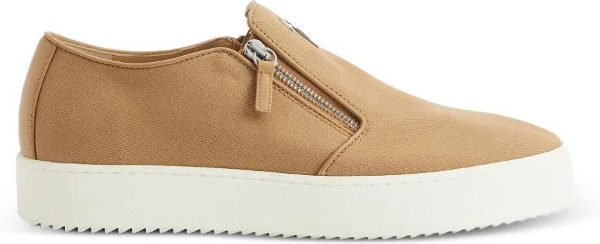 Giuseppe Zanotti Gz-Cobe metallic sneakers Beige