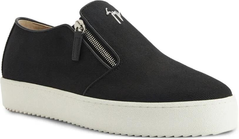 Giuseppe Zanotti Gz-Cobe sneakers met logoplakkaat Zwart - Foto 4