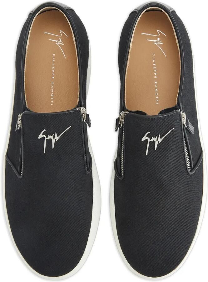 Giuseppe Zanotti Gz-Cobe sneakers met logoplakkaat Zwart - Foto 2