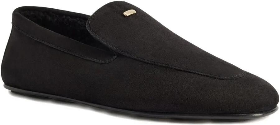 Giuseppe Zanotti Gz Driver suède leren loafers Zwart