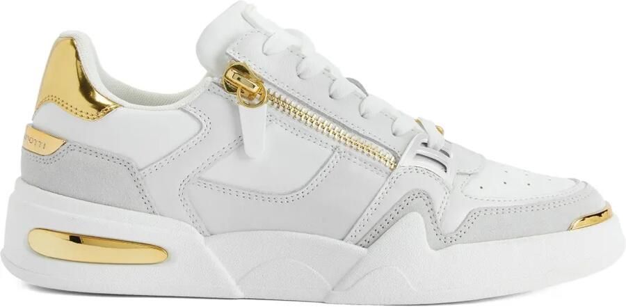 Giuseppe Zanotti Gz-Ghost sneakers met rits Wit