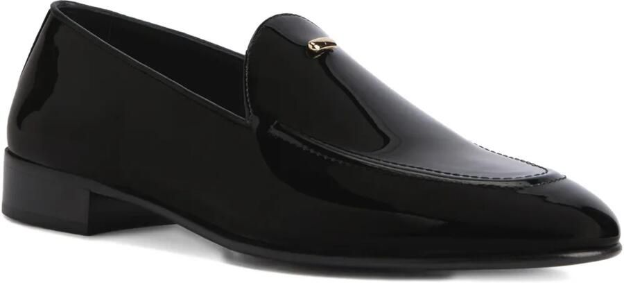 Giuseppe Zanotti Gz Jaky lakleren loafers Zwart