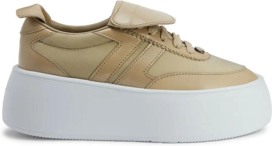 Giuseppe Zanotti GZ League Maxi sneakers met plateauzool Beige