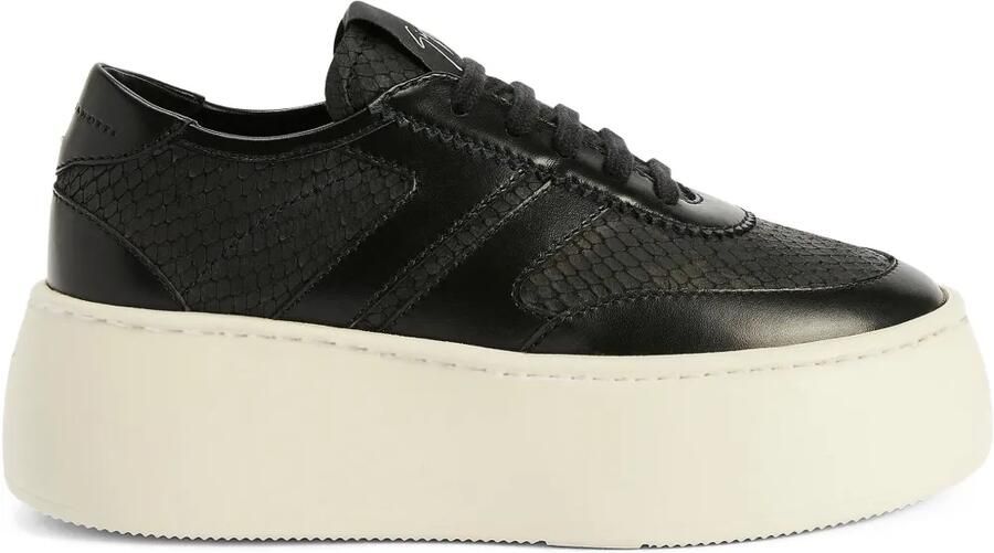 Giuseppe Zanotti GZ League Maxi sneakers met plateauzool Zwart