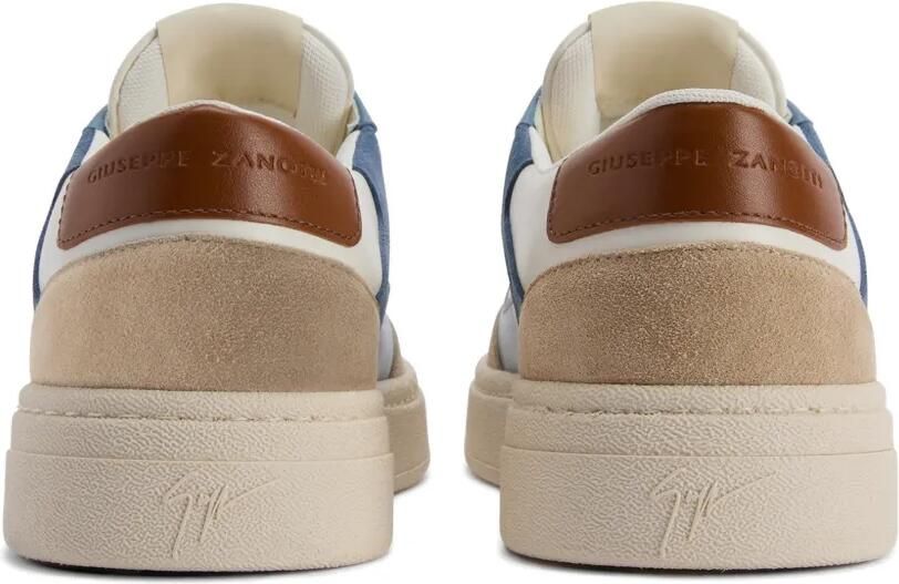 Giuseppe Zanotti Gz leren low-top sneakers met colourblocking Wit - Foto 3