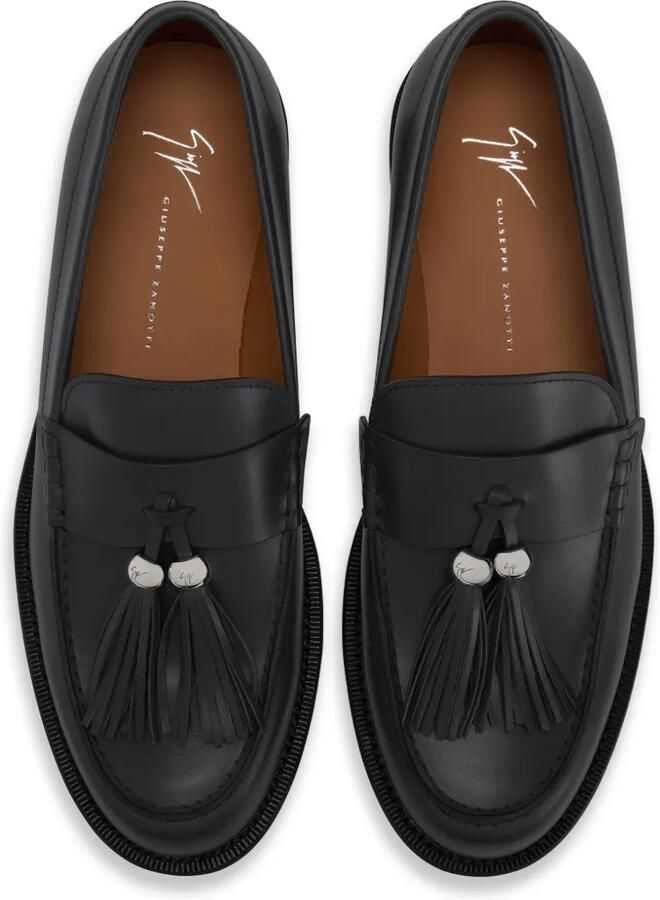 Giuseppe Zanotti Gz-mit loafers met kwastjes Zwart - Foto 2