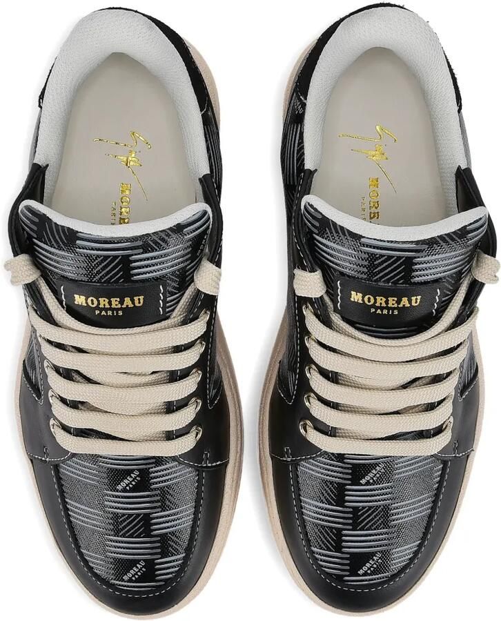 Giuseppe Zanotti GZ Moreau Paris sneakers met monogram Zwart - Foto 2
