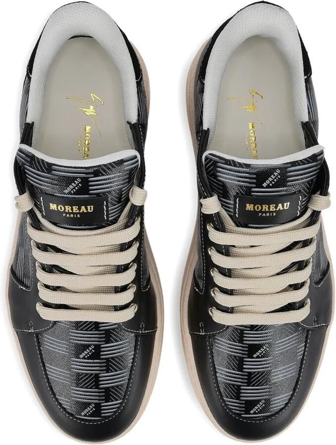 Giuseppe Zanotti GZ Moreau sneakers met monogram Zwart - Foto 2