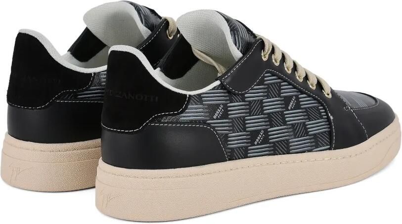 Giuseppe Zanotti GZ Moreau sneakers met monogram Zwart - Foto 4