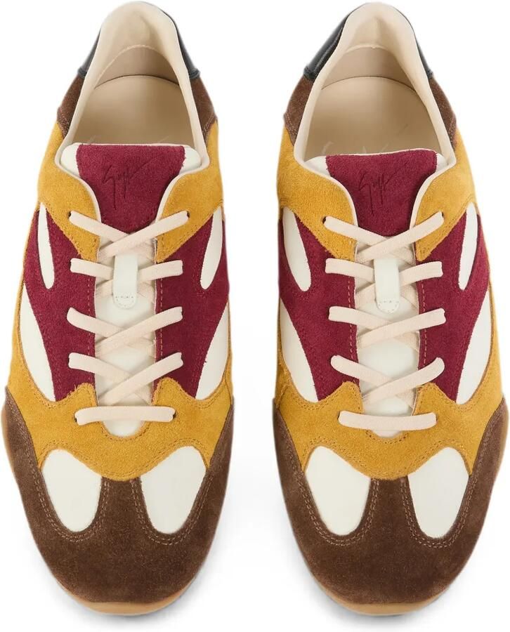 Giuseppe Zanotti GZ-Speed sneakers Geel - Foto 3
