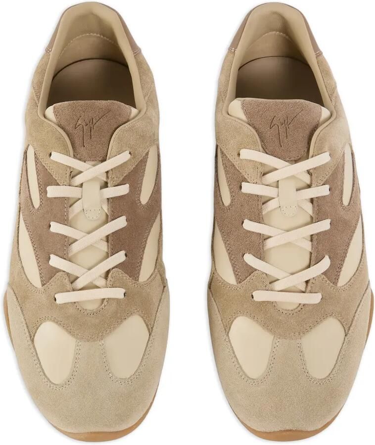 Giuseppe Zanotti GZ-Speed sneakers met vlakken Beige - Foto 3