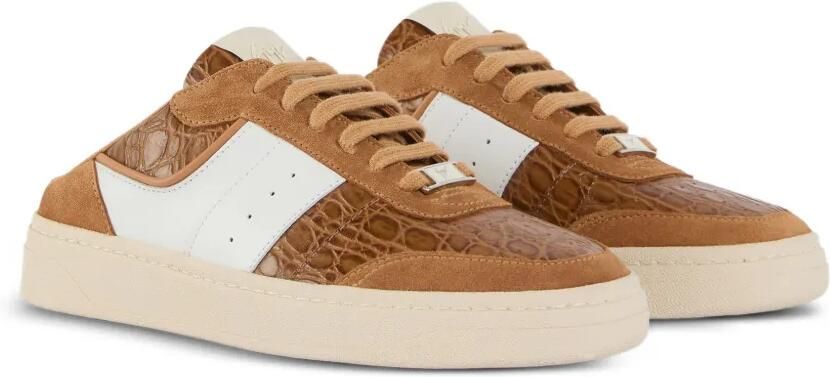 Giuseppe Zanotti GZ Thor Sabot sneakers Bruin - Foto 4