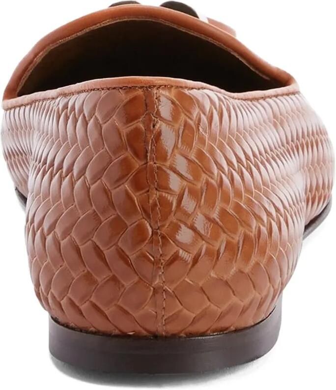 Giuseppe Zanotti GZ-Weave loafers Bruin - Foto 4