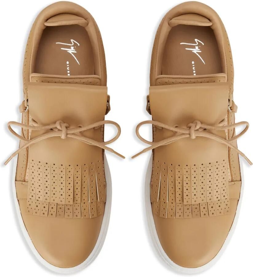 Giuseppe Zanotti GZ94 low-top leren sneakers Bruin - Foto 2