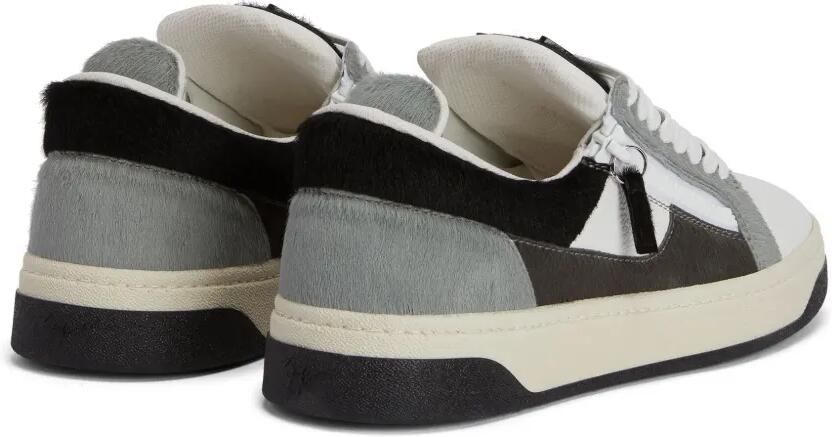 Giuseppe Zanotti GZ94 low-top sneakers met colourblocking en dubbele rits Wit - Foto 4