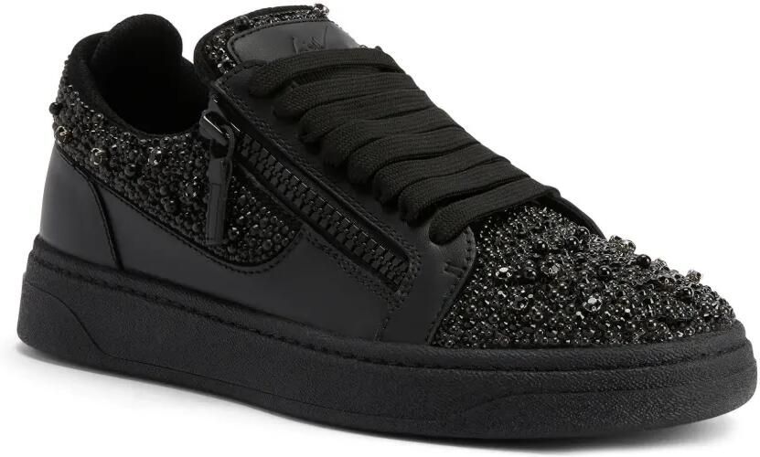 Giuseppe Zanotti GZ94 low-top sneakers met dubbele rits Zwart - Foto 4