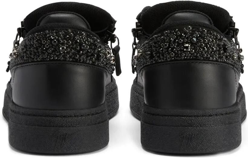 Giuseppe Zanotti GZ94 low-top sneakers met dubbele rits Zwart - Foto 3