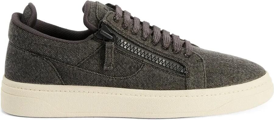 Giuseppe Zanotti GZ94 low-top sneakers met dubbele rits Zwart