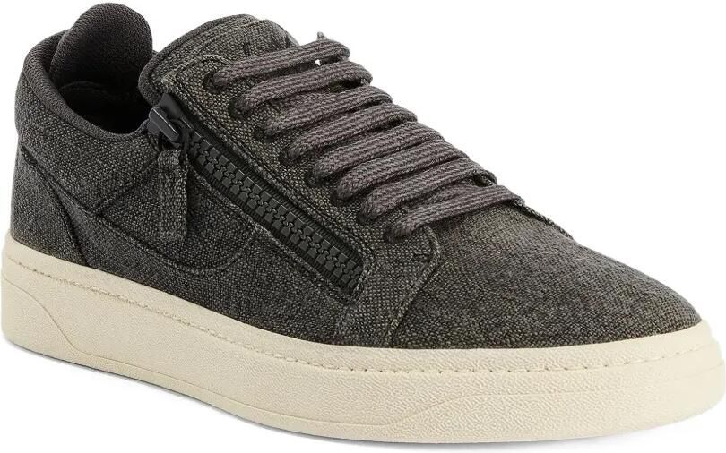 Giuseppe Zanotti GZ94 low-top sneakers met dubbele rits Zwart - Foto 4