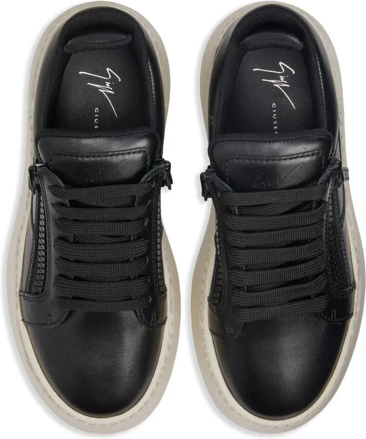 Giuseppe Zanotti GZ94 Maxi sneakers met plateauzool Zwart - Foto 2