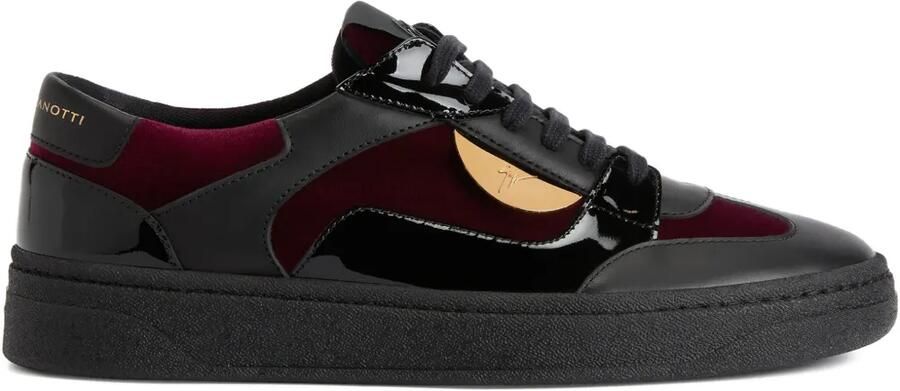 Giuseppe Zanotti GZ94 METAL sneakers met kenmerkend detail Zwart