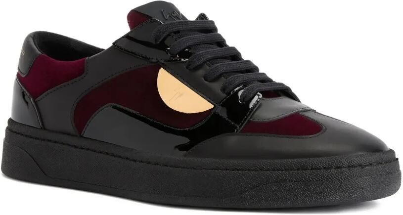 Giuseppe Zanotti GZ94 METAL sneakers met kenmerkend detail Zwart - Foto 3