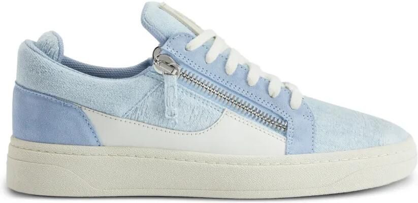 Giuseppe Zanotti GZ94 sneakers met rits Blauw