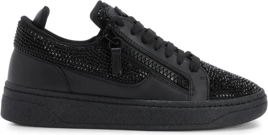 Giuseppe Zanotti GZ94 sneakers verfraaid met stras Zwart
