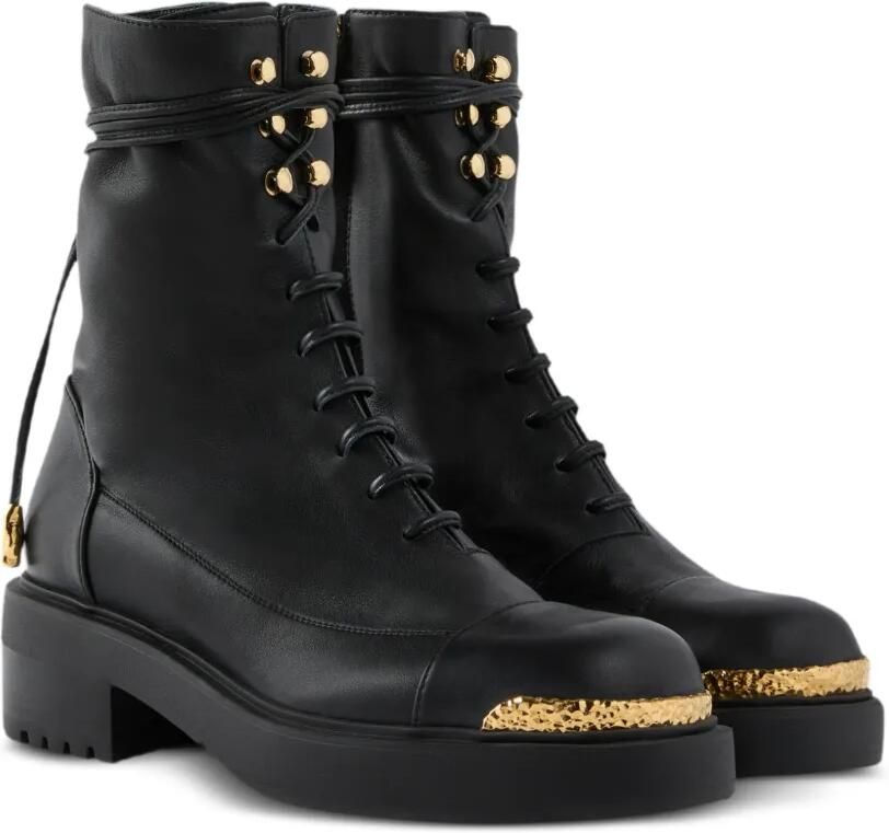 Giuseppe Zanotti Harly combat boots Zwart - Foto 3