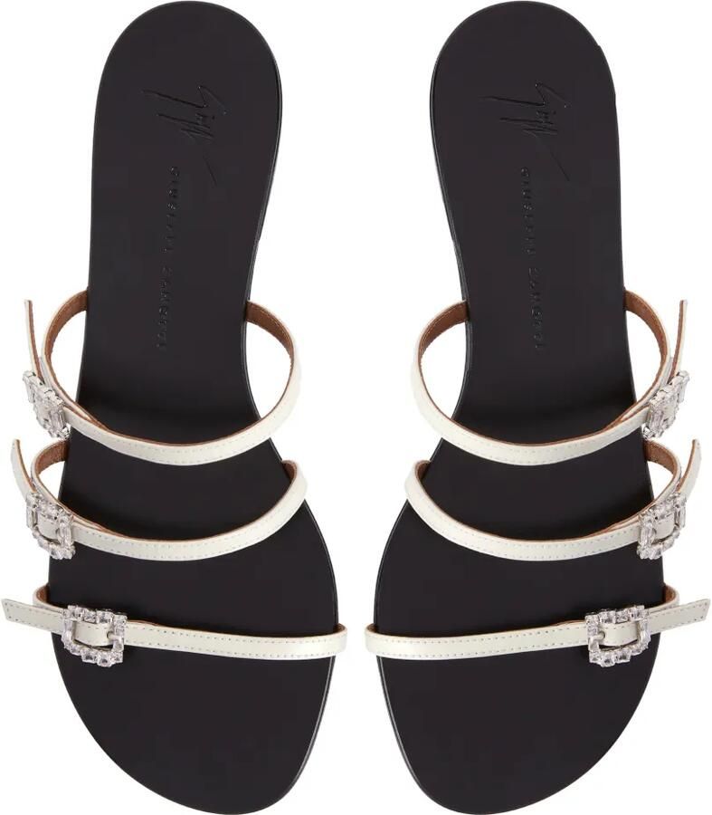 Giuseppe Zanotti Himari platte sandalen Wit - Foto 2