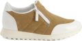 Giuseppe Zanotti Ilde suède sneakers met rits Bruin - Bruin