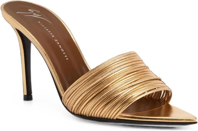Giuseppe Zanotti Intriigo Clio 90 sandalen Goud - Foto 5
